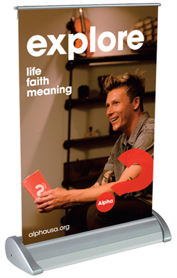 Mini Banner Stand - USA Mini Banner Stand - USA