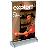 Mini Banner Stand - USA Mini Banner Stand - USA