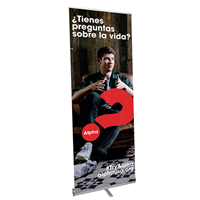 Spanish Retractable Banner Stand - Tom Spanish Retractable Banner Stand - Tom