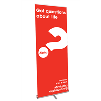 Custom Retractable Banner Stand - Red Custom Retractable Banner Stand - Red