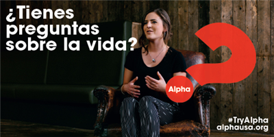 Got Questions? Sophia Spanish Banner 4 x 8 ft