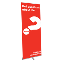 Retractable Banner Stand - Red Retractable Banner Stand - Red