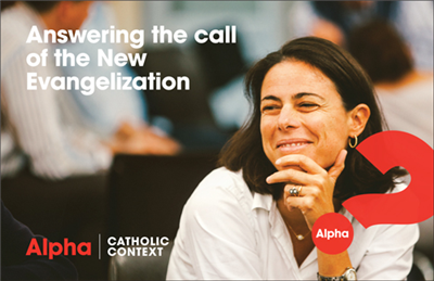 Alpha Catholic Context Event Postcards